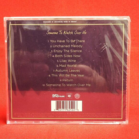 Susan Boyle Someone To Watch Over Me CD New Sealed 2011 - Picture 2 of 7